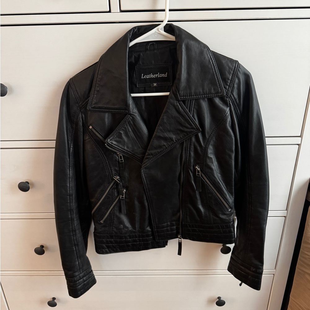 Black Genuine Leather Jacket